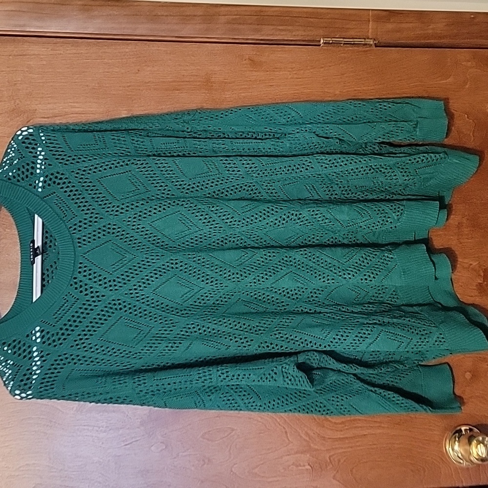 Torrid 4X Pointelle Pullover Long Sleeve Sweater